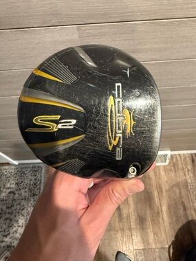 S2 Black & Yellow Golf Driver Head